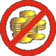 The No Coin Sign (by Crispy Sea)